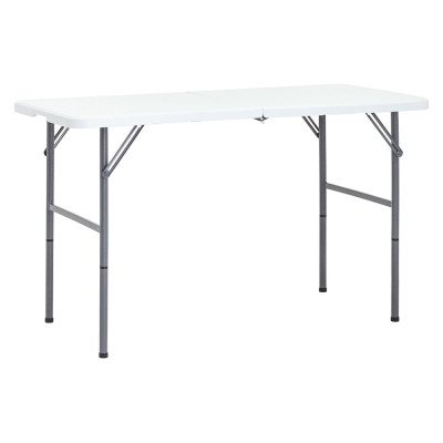 Складной пластиковый стол-чемодан Стул Груп кейт 122x61x74см, белый Z122-3X