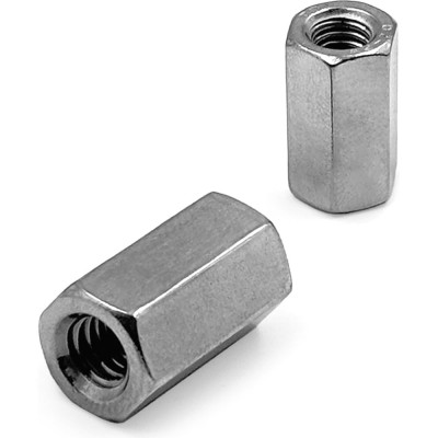 Гайка KREPFIELD нержавеющая, М16x48, DIN 6334, А2, удлиненная 30 шт. в упак. 6334A2ГАЙКАМ16Х48-30