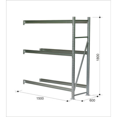 Профессиональный. Дополнительная секция Steller 180х150х60 см 7308919779