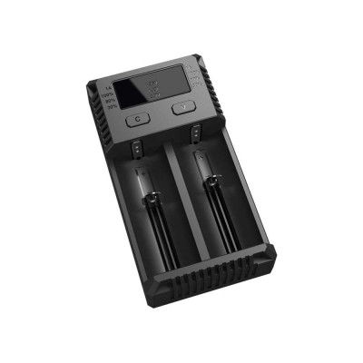 Зарядное устройство Nitecore NEW i2 18650/16340 на 2АКБ Intellicharge V2 Совместим с Li-ion и Ni-MH/Ni-Cd аккумуляторами с автоматическим определением 14938