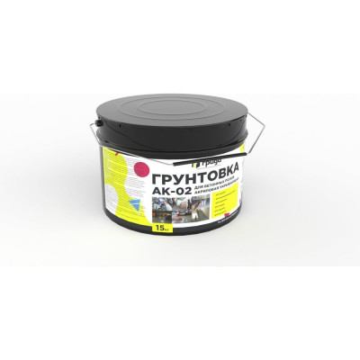 Грунтовка для бетонных полов ГРИДА АК-02 15 кг 4872