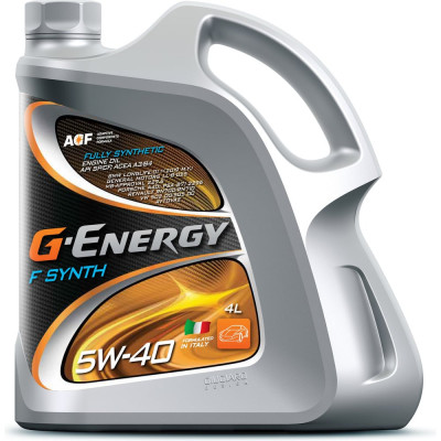 Моторное масло G-ENERGY f synth 5w-40, 4 л 253140468