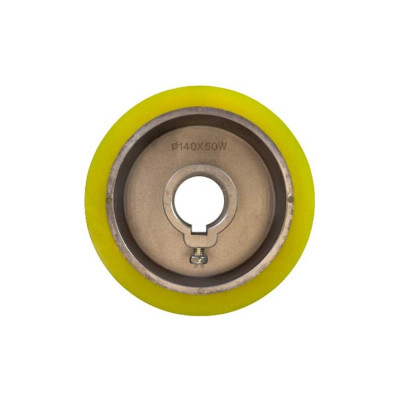 Ролик для станков ROTIS полиуретановый, 140x50x35 мм RL80035PU