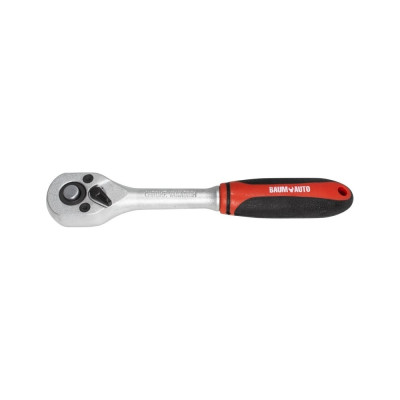 Реверсивная трещотка BaumAuto 1/4", длина 150 мм, 45 зубьев BM-80722(51216)