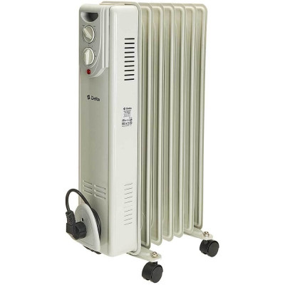 Масляный обогреватель DELTA D05-7, 1500Вт, 7 секций Р1-00014215