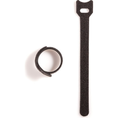 Хомуты-липучки Comfix 230x13 мм, упаковка 10 шт., 1 цвет, черный HLCT-230-RPX0000