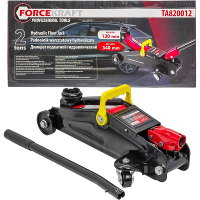 Подкатной гидравлический домкрат Forcekraft 2т FK-TA820012(52168)