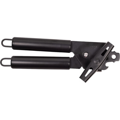 Консервный нож Mallony classico nero нержавеющая сталь, черный, non-stick (раб часть) 105274