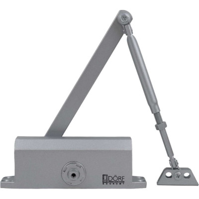 Дверной доводчик DORF economy l-8224 110 кг, серебро, 1 к - 1 шт. eco L8224_silver_eco