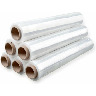 Стрейч-пленка ООО Гранд Пак, первичное сырье, 500 мм, 20 мкм, 1,5 кг, 6 штук 11249