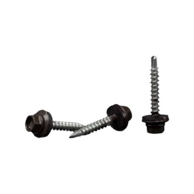 Кровельные саморезы BOWT ral 8017, 4.8x35 мм, 300 шт. R02793