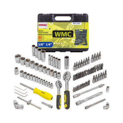Набор инструментов WMC TOOLS 94 предметов WMC-4941-5DS(52709)
