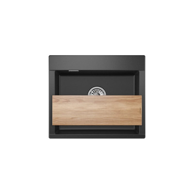 Мойка для кухни GRANULA Estetica 5804 чёрный 5804, ЧЁРНЫЙ