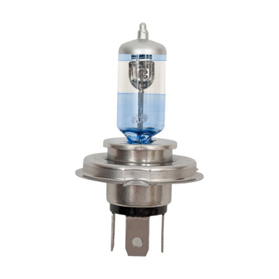 Автомобильная галогенная лампа МАЯК H4, 12V, 60/55W P43t White Vision +150%  ULTRA, 2 шт. 82420WV+150