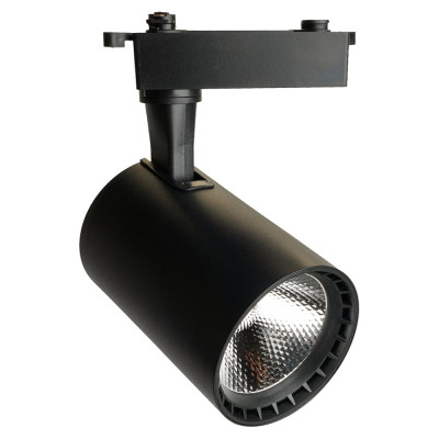 Светодиодный трековый однофазный светильник на шинопровод FERON one al141 18w 4000k 35 градусов черный, 48713
