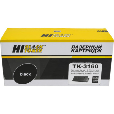 Картридж Hi-Black TK-3160 с чипом, для Kyocera P3045dn/P3050dn/P3055dn, 12.5K HB-TK-3160