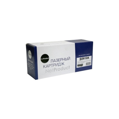 Картридж Netproduct Q2612A / HP 12A для HP LJ 1010/1020/3050, 2K HP N-Q2612A