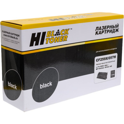 Картридж Hi-Black CF259X/HP 59X/057H с чипом для HP LJ Pro M304/404n/MFP M428dw/MF443/445, 10K HB-CF259X/057H