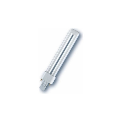 Люминесцентная компактная лампа DULUX S 11W/827 G23 инд,уп, 4050300006017 4099854123344