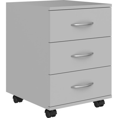 Тумба SKYLAND Simple sc-3m.1 мобильная, серый, 412x450x566 00-07101390