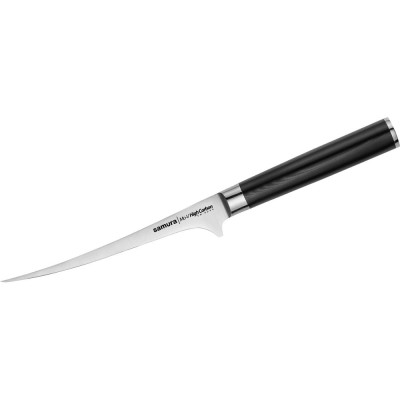 Малый филейный кухонный нож Samura Mo-V 139 мм, G-10 SM-0044/K