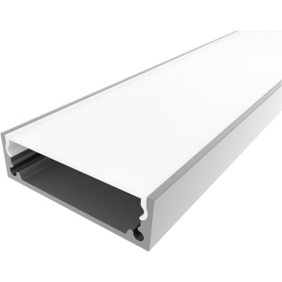 Комплект алюминиевого профиля Ledcraft с экраном и заглушками LC-LP1035M34-2 1617000069