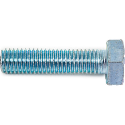 Болт STEELREX DIN 933, класс прочности 5,8, цинк, М10x40 мм, 25 шт. 0211010040B400002532