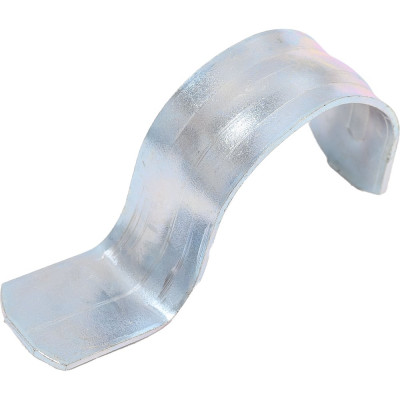 Металлическая однолапковая скоба КрепПак СМО 31-32 для монтажного пистолета, без отверстий, 50 шт. в упаковке 011.1131