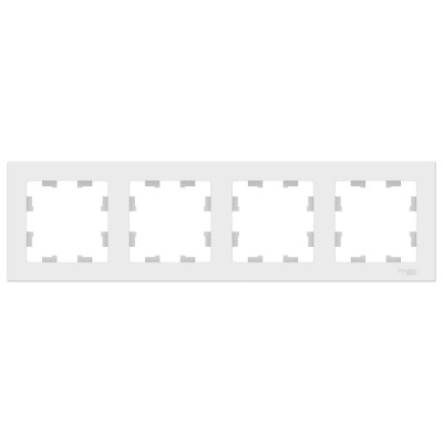 4-постовая, универсальная рамка Systeme Electric Atlasdesign лотос ATN001304