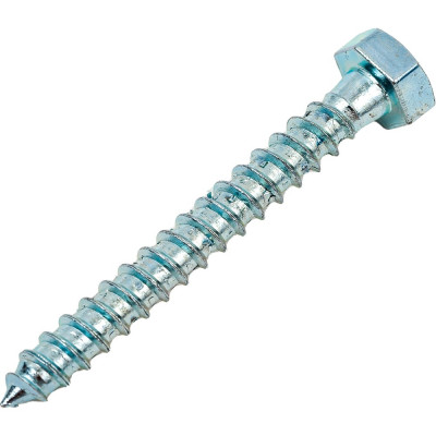 Шуруп для крепления лаг и реек STEELREX цинк 6x50 мм, коробка 50 шт. 0127006050B400005032