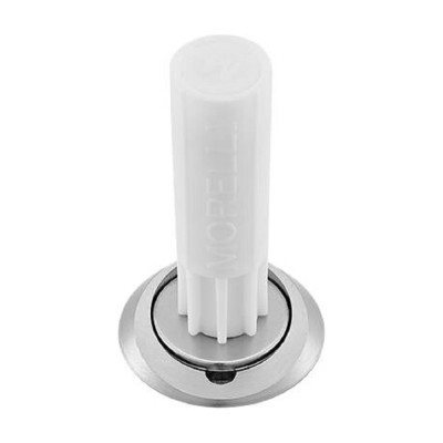 Скрытый дверной ограничитель MORELLI SECRET DS SC магнитный, цвет - матовый хром 9014716