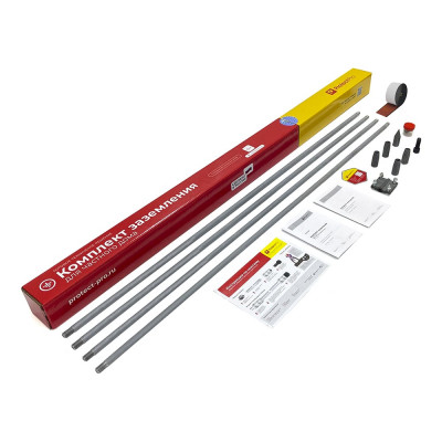 Комплект заземления Protectpro оцинкованная сталь (16мм), 6м 3006Zn