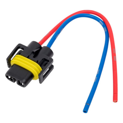 Монтажная колодка МАЯК для автоламп Н8 PGJ19-1, H11 PGJ19-2, Н27/2 PGJ13 PLASTIK S=2.5mm, L=130mm 4680498006010 LT539