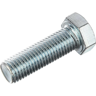 Болт Доброга М16х50 мм, к.п. 8.8, цинк, полная резьба, ГОСТ 7798/7805, 5 кг ЦБ-00025216