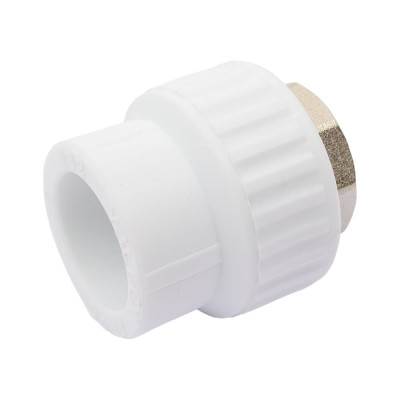 Переходная муфта Valfex с внутренней резьбой 32x1" под ключ (60/15) белая 10134032