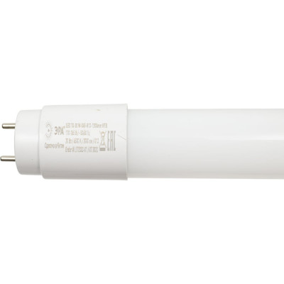 Светодиодная лампа ЭРА red line led t820w865g131200mm ntb g13, 20 Вт, неповоротный, трубка стекло, холодный дневной свет Б0062460