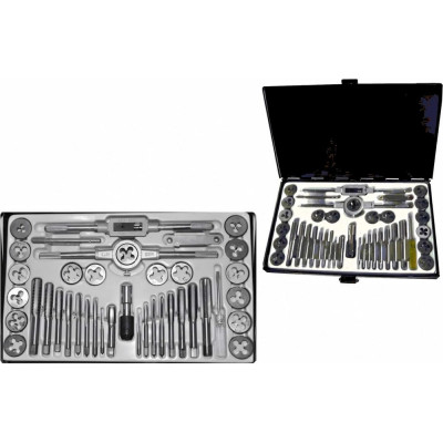 Набор метчиков и плашек дюймовый Torin 45 предметов TRX0045INCH