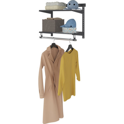 Гардеробная система ПРАКТИК Basic G60S графит S70299913415