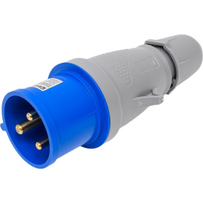 Вилка переносная EKF 023 2Р+РЕ 32А 220В IP44 PROXIMA ps-023-32-220-PRO