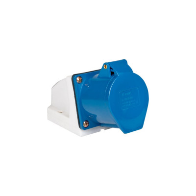 Розетка стационарная EKF наружная 123 2Р+РЕ 32А 220В IP44 PROXIMA ps-123-32-220-PRO