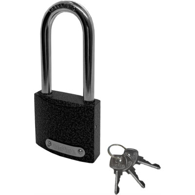 Замок навесной Vrata BC-НG36-32L чугун, серый 210283