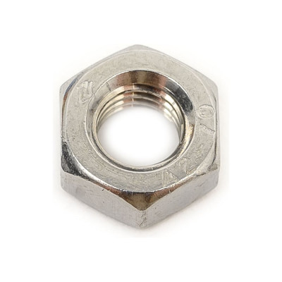 Гайка Стройметиз М6, DIN 934, нерж. А2, 20 шт. европодвес 00000024125 3316120