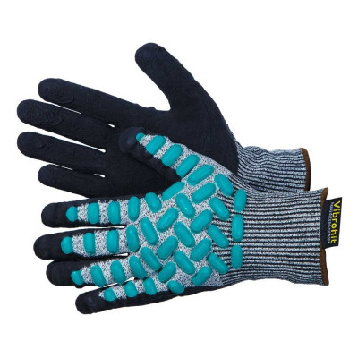 Перчатки виброзащитные GWARD VibroHit из HPPE-волокна с латексным покрытием р. XL 1 пара в упаковке арт. L1401 L1401/XL1