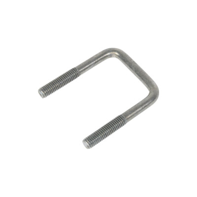 Скоба П-образная Мир Хомутов 40x40 мм, с резьбой М8, без гаек, в упаковке 4 шт. VENT40х40М8PCH51(4)