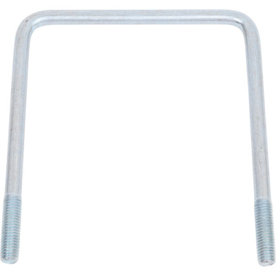 Скоба П-образная Мир Хомутов 120x120 мм, с резьбой М10, без гаек, в упаковке 4 шт. VENT120х120М10PCH51(4)