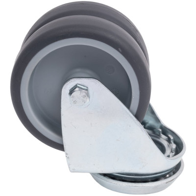 Колесная опора сдвоенная под болт Inford E14 TPPE 075 H E14 TPPE 075 H with bolt hole