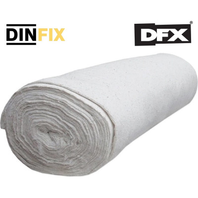 Нетканое техническое холстопрошивное полотно DINFIX ХПП белый, 180 гр., 1,5x50 м 00-0004409