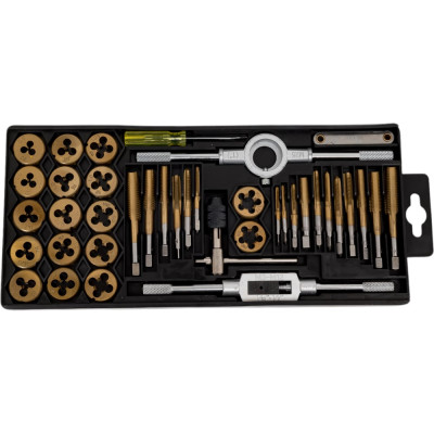 Набор метчиков и плашек Сорокин 40 предметов 1.340