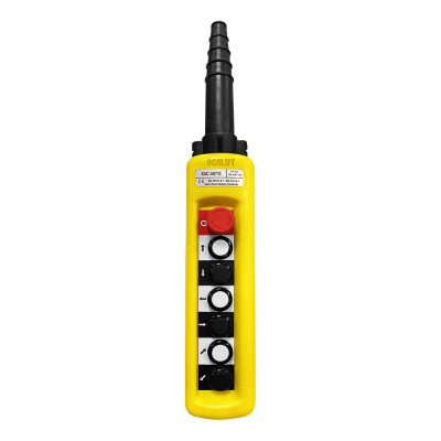 Пульт управления OCALIFT 6 кнопок, 1 скорость, стоп, IP55 для кран балки (A6713) COPP-A6713