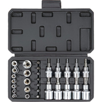 Набор головок Torx 29 предметов KINGQUEEN WIB-13002